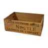 Caisse en bois Nestle ancienne