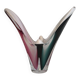 Vase coquille en verre multicolore signé Flygsfors, 1956