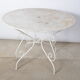 Table de jardin en fer forgé