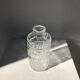 Vintage whisky decanter in glass