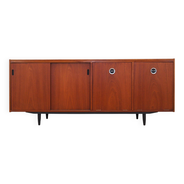 Buffet en teck, design danois, années 1970, production : Danemark