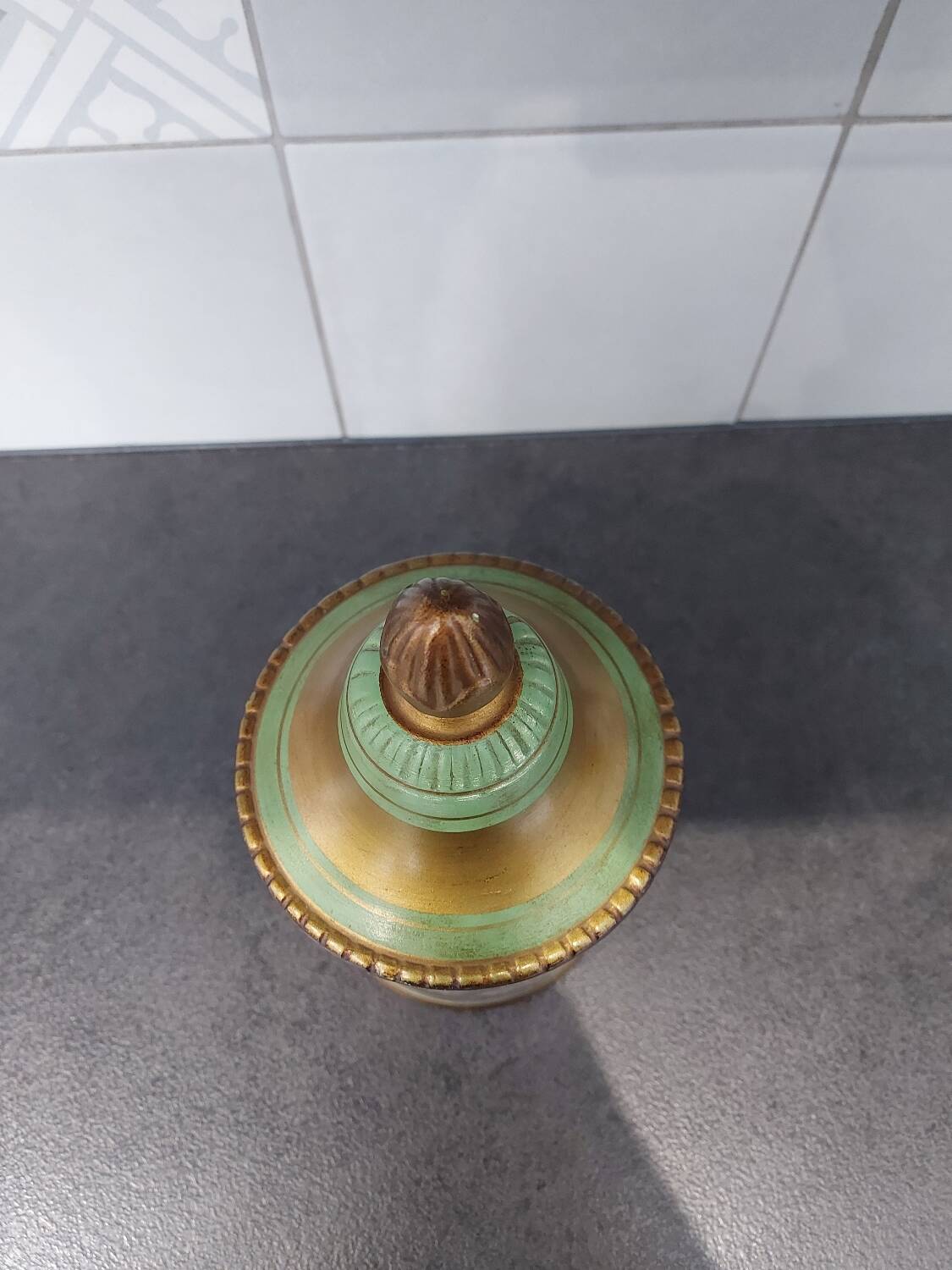 Old tobacco pot