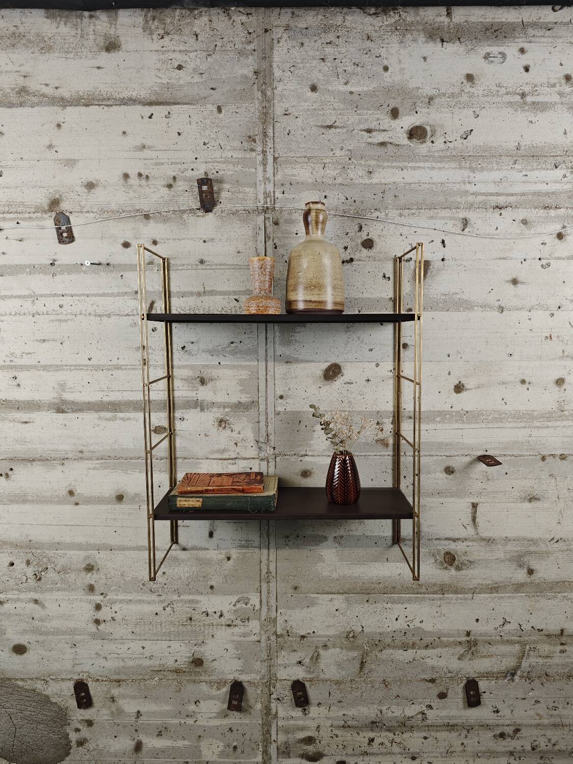 Vintage wall shelf