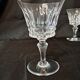 Set of 12 Baccarat Piccadilly Cut Crystal Red Wine Goblets