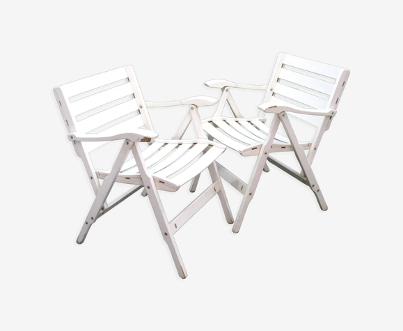 Fauteuils de jardin de Fratelli Reguitti Italie années 1970