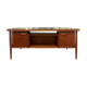 Bureau danois double face en teck, 1960