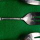 12 silver cake forks