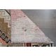 Vintage Turkish Oushak Wool Handmade Runner 74x352