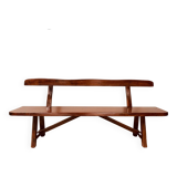 Ancien banc en orme aranjou