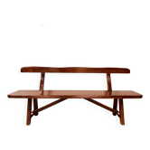 Ancien banc en orme aranjou