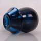 Hand-Blown Blue Glass Vase, Italy, 1960s