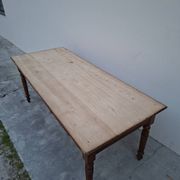 Table de métier ancienne, 2 tiroirs, piètements Louis Philippe