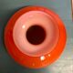Abat-jour opaline orange années 70
