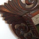 Old sculpted mirror