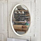 Contemporary mirror white frame