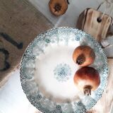 Assiette ancienne au transfert 20.5 cm