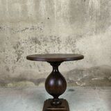 Vintage side table in solid wood