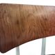 Lot of 4 vintage school chairs Galvanitas S16 Netherlands