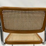 Cesca design chair b32 model in chrome