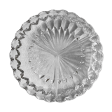 Plat a compartiments en cristal de boheme