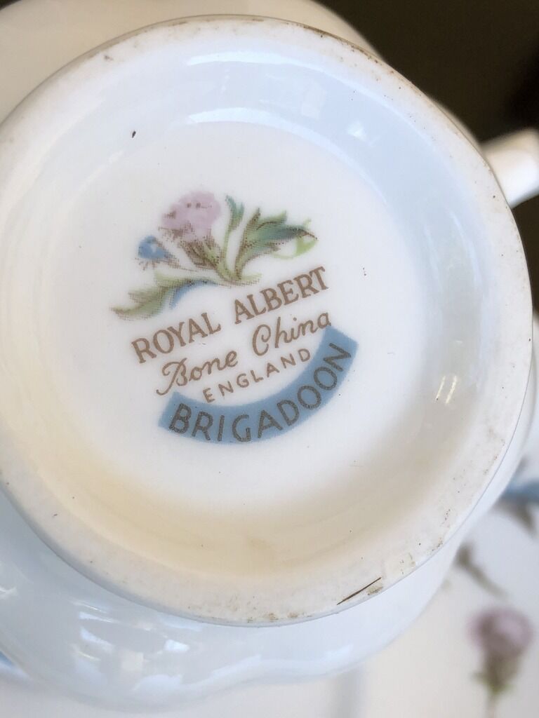 English porcelain teacup