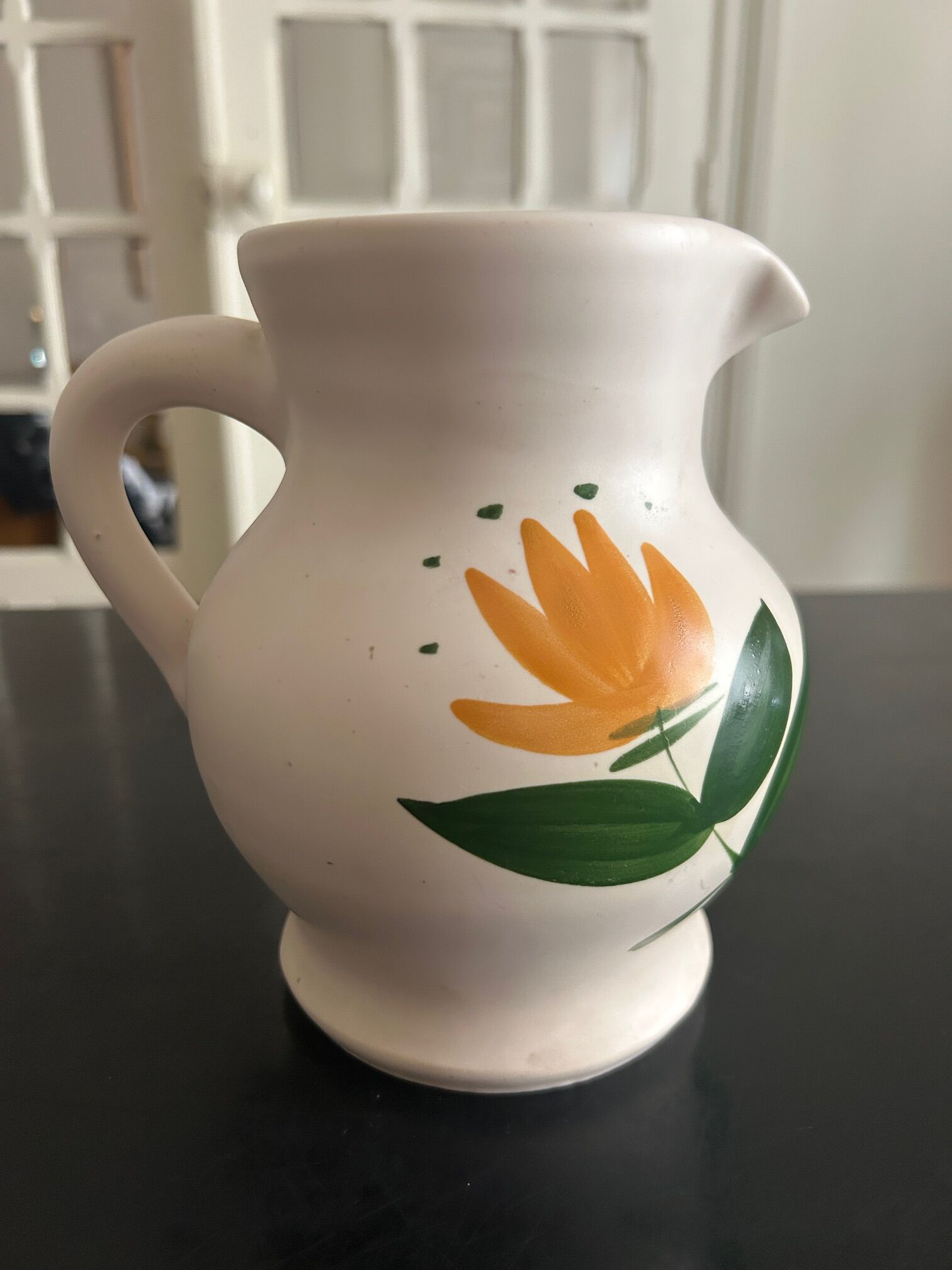 ceramic pitcher from the Marais pottery