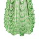 Large Green Glass Vase Murano Dino Martens Style 1960s