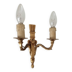 Applique murale vintage - empire laiton