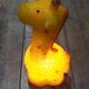 Lampe veilleuse pour enfant girafe