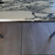Table basse en marbre de Florence Knoll, années 60
