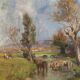 Country landscape signed