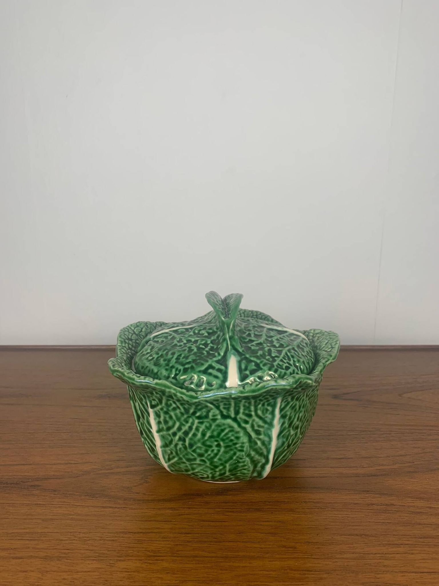 Soupière chou vert en céramique, 1970/80