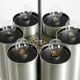 Italian 1960s Space Age ceiling lamp with 13 glasses by Goffredo Reggiani