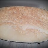 Onyx marble coffee table