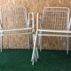 Lot of 4 armchairs Emu model Rio