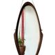 Italian solid teak mirror, 1960