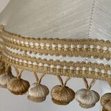 Large white marble lamp