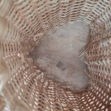 Wicker heart basket
