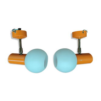 Pair of vintage wall lights