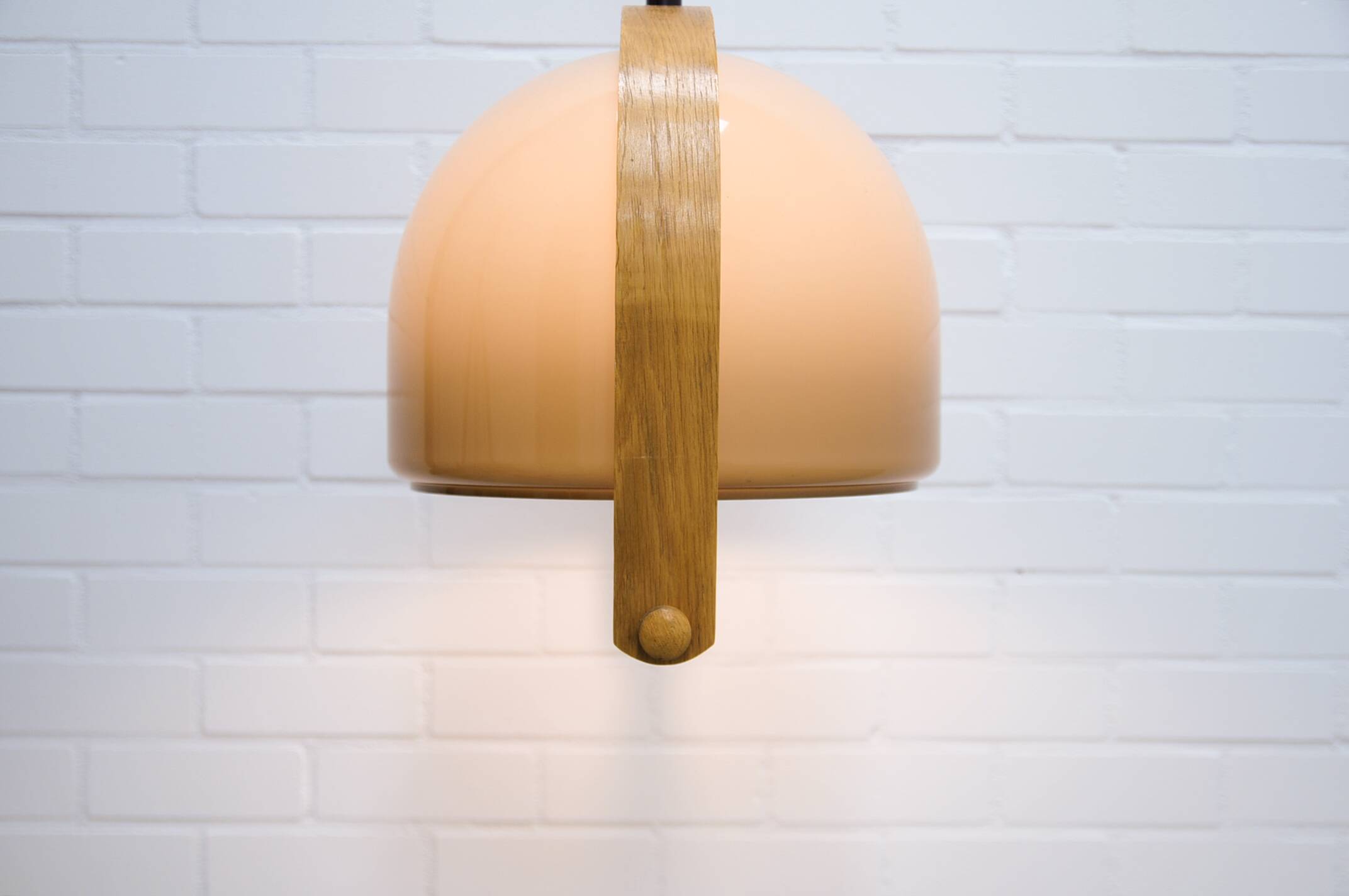Vintage space age pendant lamp temde leuchten