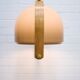 Vintage space age pendant lamp temde leuchten