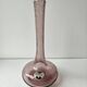 Vintage Bubble Glass Soliflore Vase Montauroux Height 2