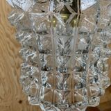 Vintage glass pendant lamp