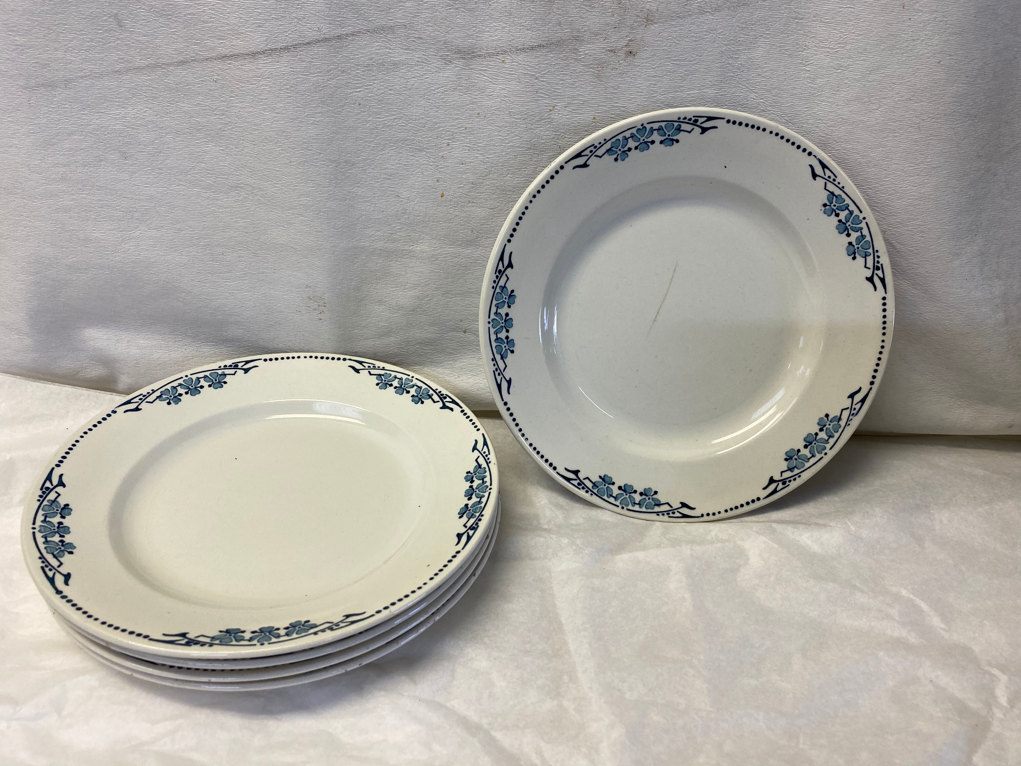 Set of 5 plates Villeroy and Boch Wallerfangen