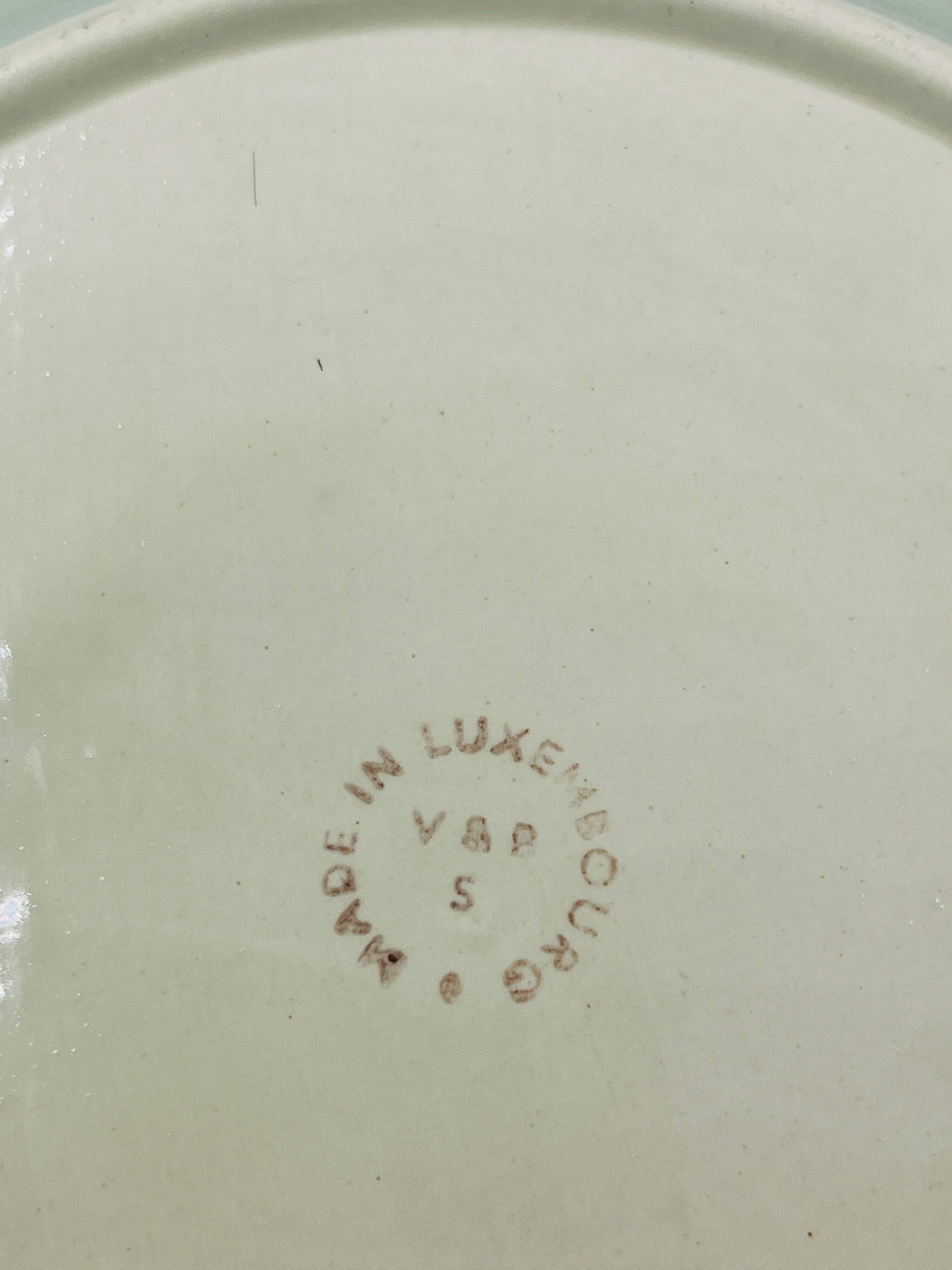 Set of 6 Villeroy Boch Ondine Plates