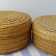 Set of 2 raffia baskets