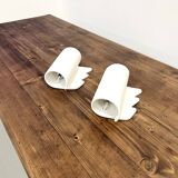 Pair of ceramic wall lights