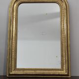 Golden Louis Philippe Mirror with Gold Leaf 55x76cm