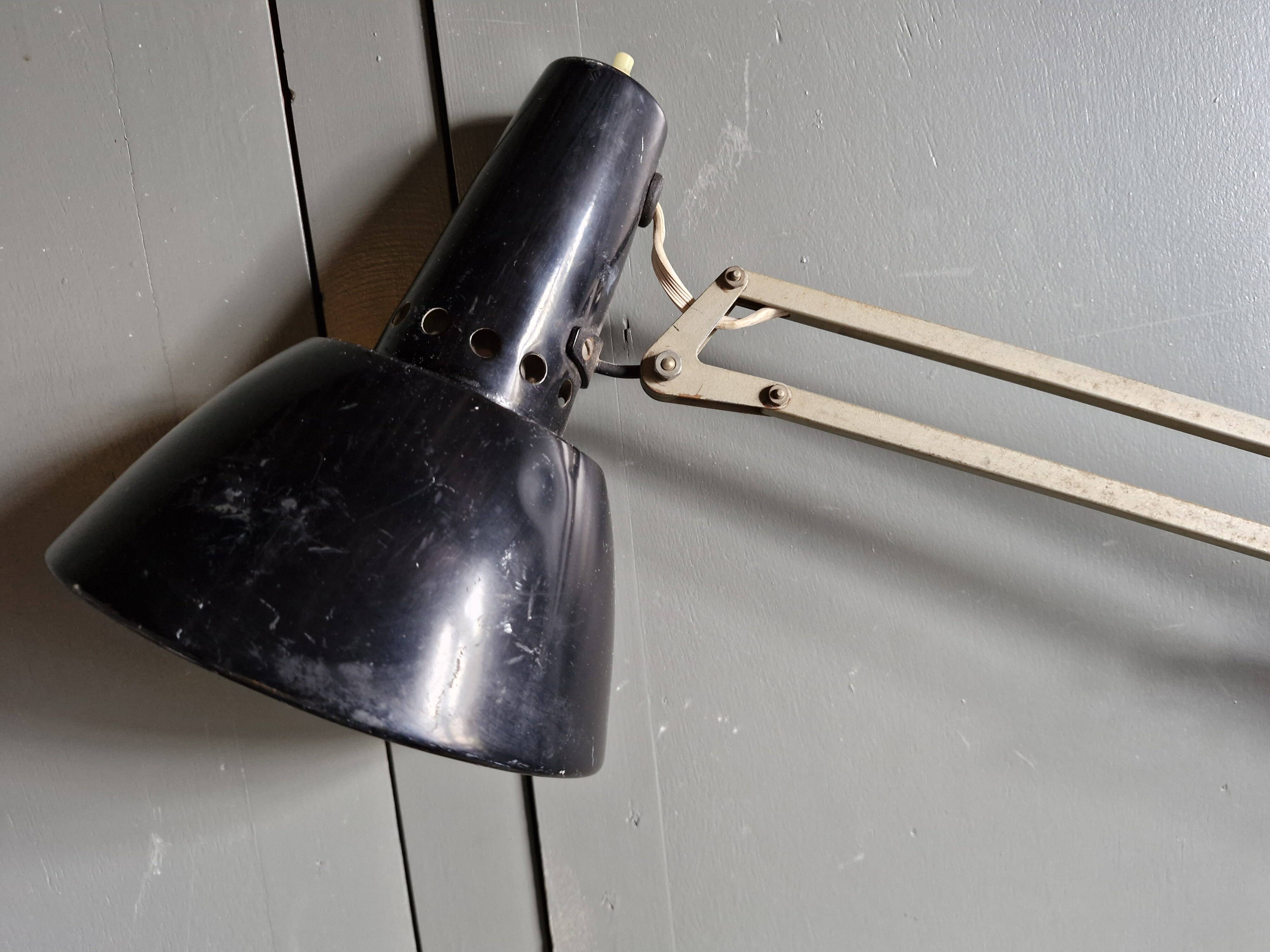 Old architect's lamp B.A.G. Turgi Omnifix Pat No. 189254 - circa 1960