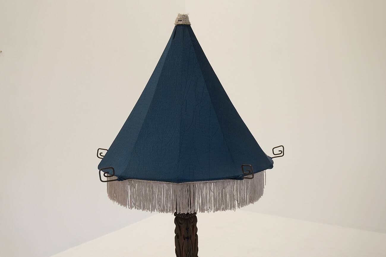 Unique table lamp designed by Jacques van den Bosch for 't Binnenhuis, The Netherlands 1910s